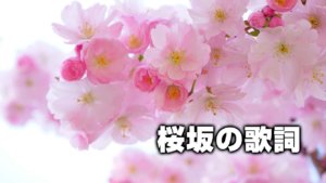 桜坂の歌詞